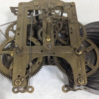 Antique Clock Movement Mechanism Gears Steampunk