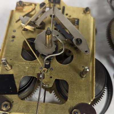 Antique Clock Movement Mechanism Gears Steampunk