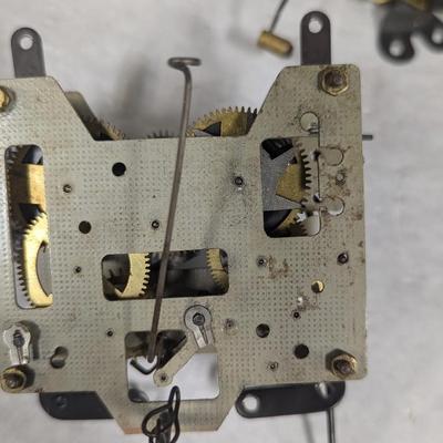 Antique Clock Movement Mechanism Gears Steampunk