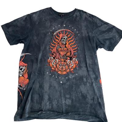 Black Label Affliction Tee Shirt - Size XL