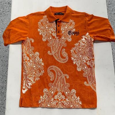 Vintage Coogi Paisley Polo Shirt - Size L