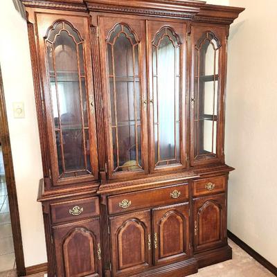 Lot #66 Universal Furniture Co. - Lighted China Cabinet