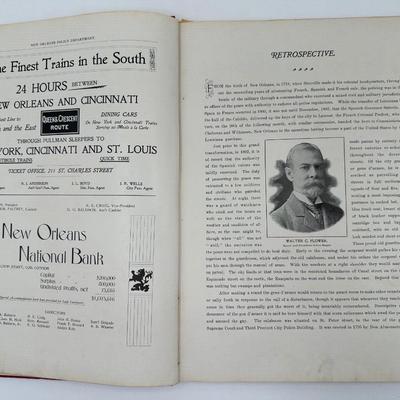 The New Orleans Police Department, 1900 & The New Orleans Book, 1919