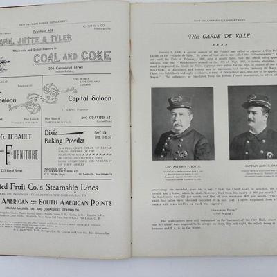 The New Orleans Police Department, 1900 & The New Orleans Book, 1919