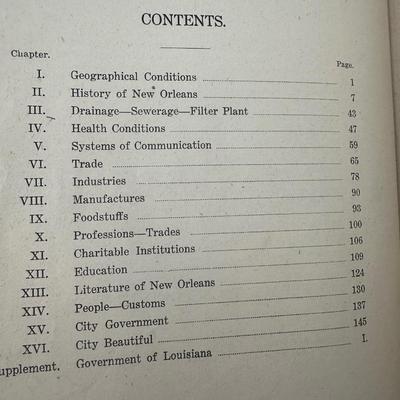 The New Orleans Police Department, 1900 & The New Orleans Book, 1919