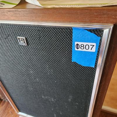 Vintage Pair Pioneer CS-53 Speakers w Spec Sheets