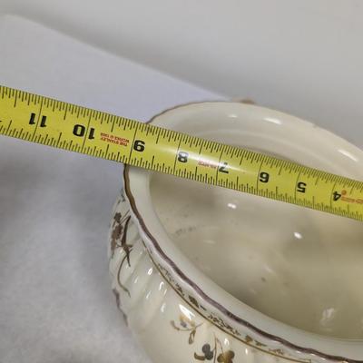 Antique B & S Oriental Ivory Pitcher & Bowls