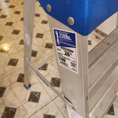 Werner Aluminum 2 Step Folding Ladder