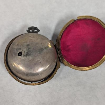 18 Century Pair Cased Verge By R. Erington Of London Circa 1705