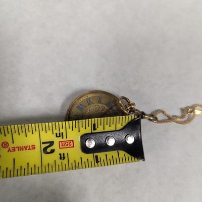 Antique 14K Pocket Watch & 14k Chain