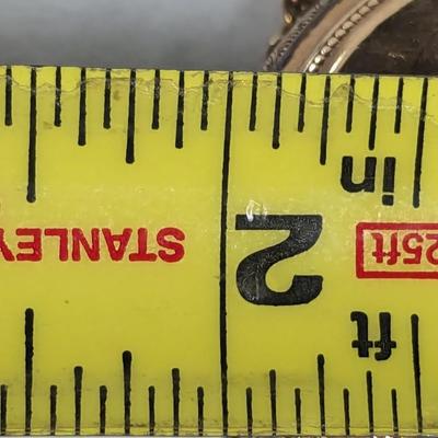 Antique A. W. Co. Waltham Pocket Watch Marked On The Inside Of The Case