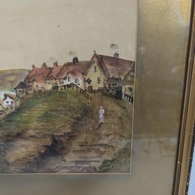 Robin Hoods Bay Landscape Painting