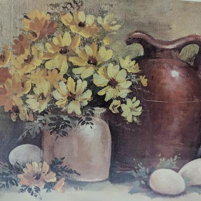 Vintage Sally Hamilton Print - Signed And Framed