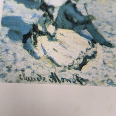 Framed The Beach At Sainte Adresse Monet Print