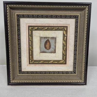 Framed The Leaf Diaries Art