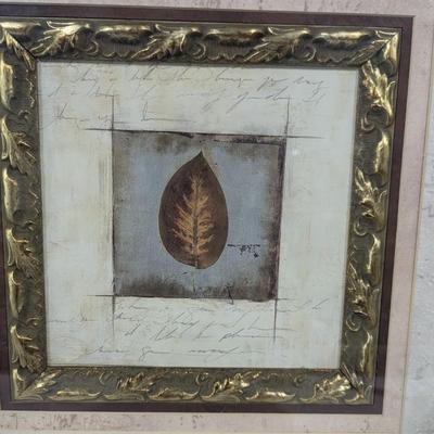 Framed The Leaf Diaries Art