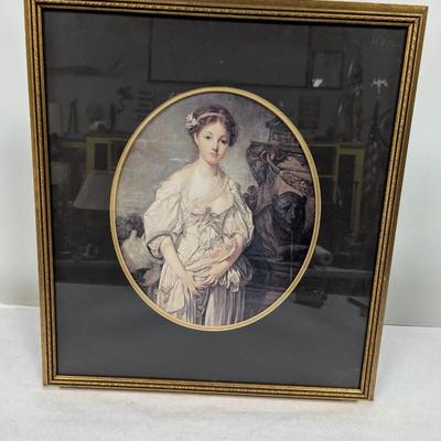 "The Broken Pitcher" by Jean Baptiste Greuze Print