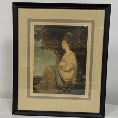 Framed T. Hamilton Crawford Print