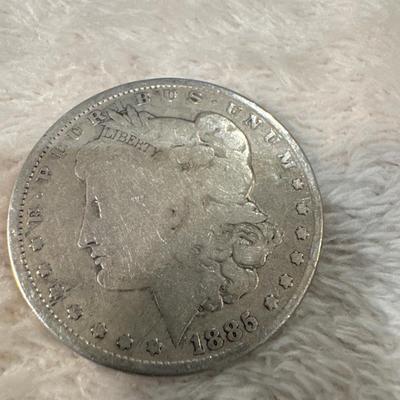 1885 P US COIN MORGAN F