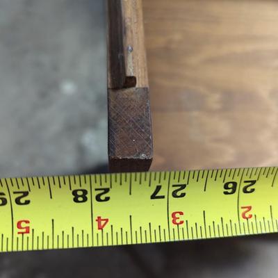 Folding 3 Tier Wood Shelf