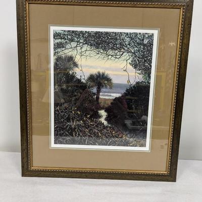 Framed Art Numbered & Signed R. Wells
