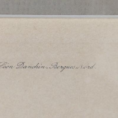 Leon Danchin Signed & Numbered Rooster Etching