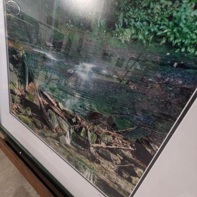 Framed Print "Mossy Falls" Numbered & Signed By William Bell