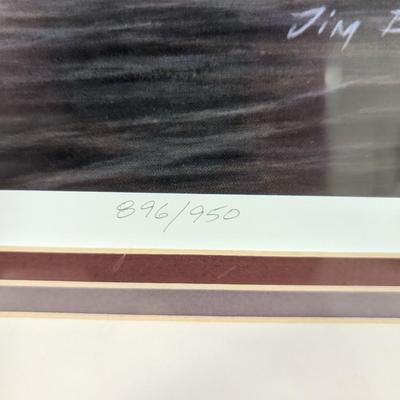 Framed Print "Morris Island Light" Numbered & Signed By Jim Booth