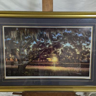 Framed "Southern Splendor" Numbered & Signed By Jim Booth