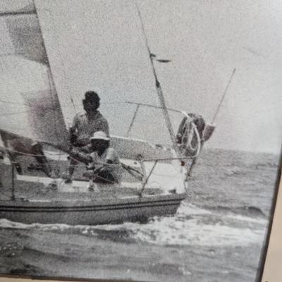 Framed Nautical Boat Art