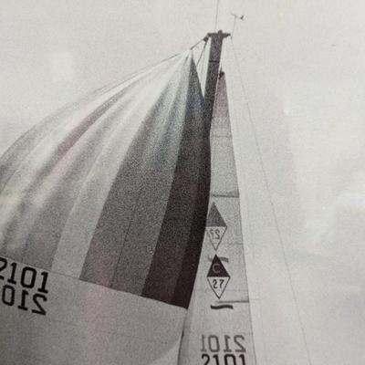 Framed Nautical Boat Art