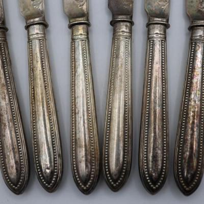 Hallmarked Ornate Knives & Forks