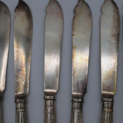 Hallmarked Ornate Knives & Forks