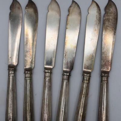 Hallmarked Ornate Knives & Forks