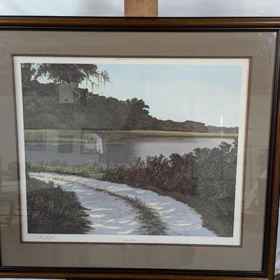 Framed Print Benefactor Edition "After The Rain" Numbered & Signed By C. Ford Riley