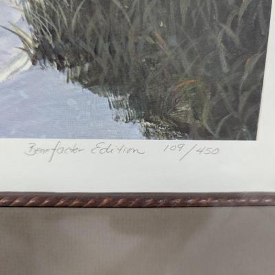 Framed Print Benefactor Edition "After The Rain" Numbered & Signed By C. Ford Riley