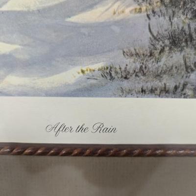Framed Print Benefactor Edition "After The Rain" Numbered & Signed By C. Ford Riley