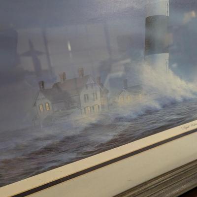 Framed Print "Night Watch" Numbered & Signed By Jim Booth