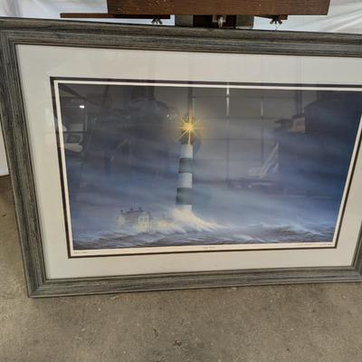 Framed Print "Night Watch" Numbered & Signed By Jim Booth