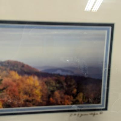 Framed Print Landscape Art Signed