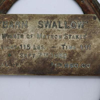 "Barn Swallow" Winner of Matron Stakes, 1932