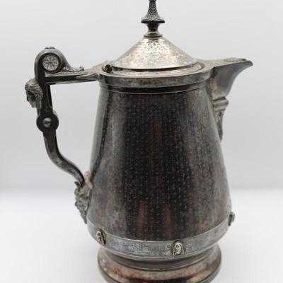 Antique Meriden Pitcher, 1854 (See Description)