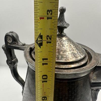 Antique Meriden Pitcher, 1854 (See Description)