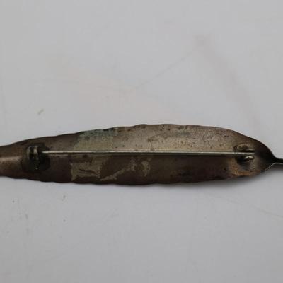 Sterling Silver NYE Vintage Brooch