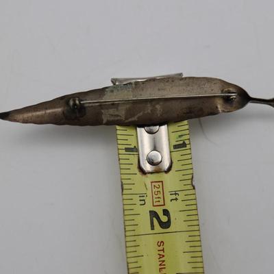 Sterling Silver NYE Vintage Brooch