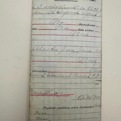 Marine’s Military Records, Honorable Discharge, Certificates