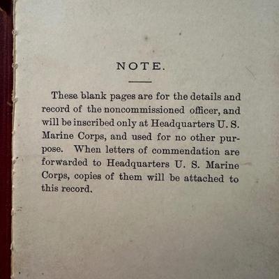 Marine’s Military Records, Honorable Discharge, Certificates