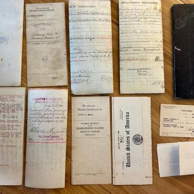 Marine’s Military Records, Honorable Discharge, Certificates
