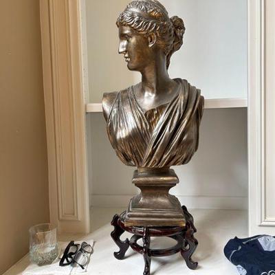 Greek Goddess Bronze Sculpture