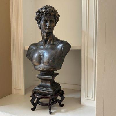David Bust Statue